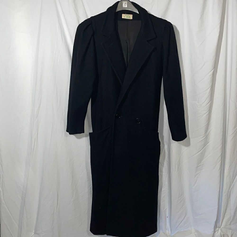 Vintage Jill JR black pea coat